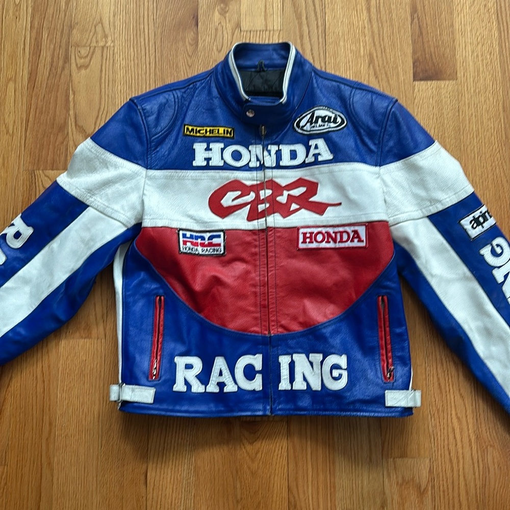 Honda CBR racing team Leather Jacket.